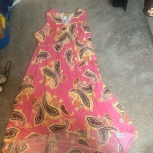 High low dress size 1x